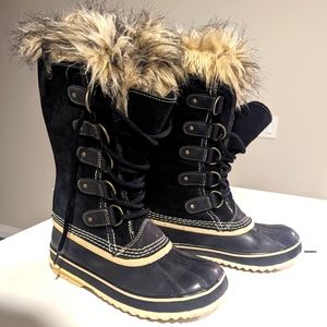 Sorel Joan of Arctic faux fur trimmed boots